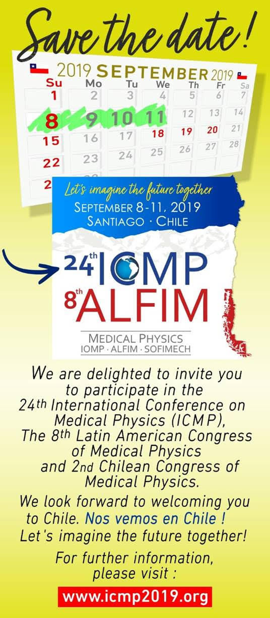 International Conference Of Medical Physics ICMP 2019